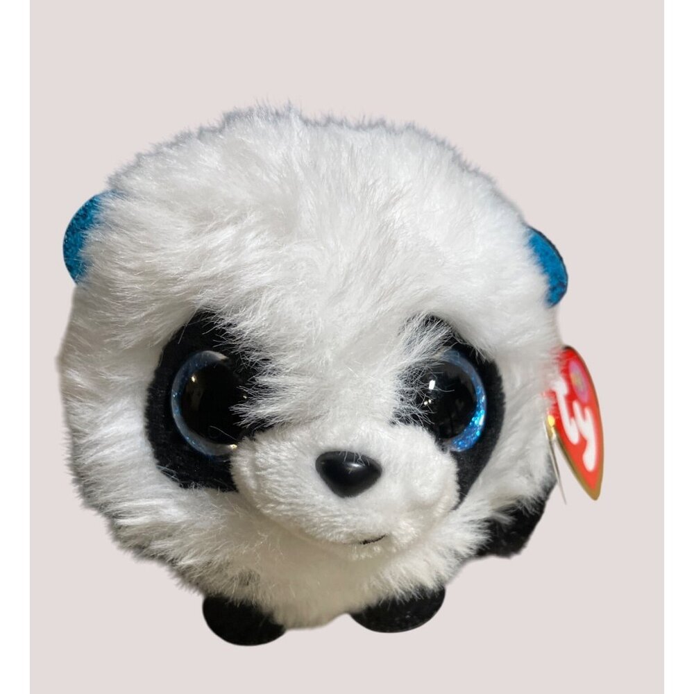 Ty Puffies Bamboo Panda Plush Toy 2021